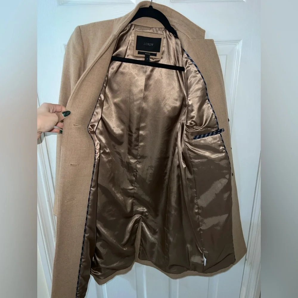 J Crew Regent Wool Coat - Picture 4 of 6